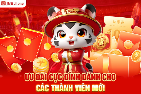 Ưu đãi cực đỉnh dành cho các thành viên mới