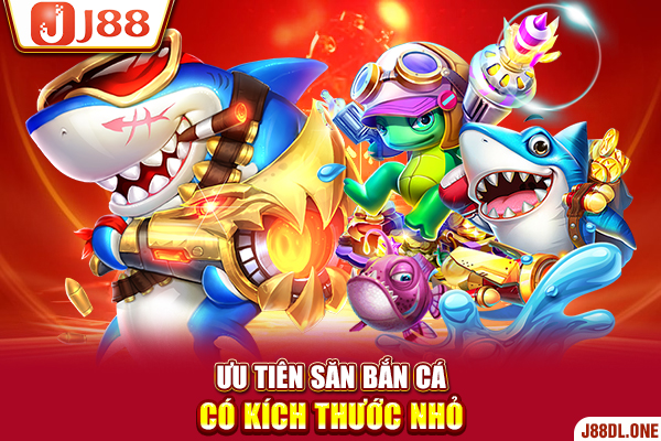 Ưu tiên săn bắn cá có kích thước nhỏ